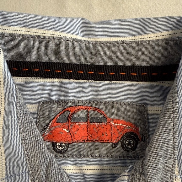 Marks & Spencer - Striped Button-Up Shirt - Picture 3 of 4